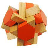 智力玩具成人益智木制鲁班儿童拼装玩具以上岁以上建构拼插积木67