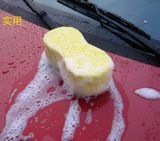 洗车专用多孔海绵 加厚8字形/洗车工具发泡去污清洁养护汽车用品