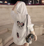 韩国代购大码女装白色连帽短外套 2016夏装新款防晒衣防紫外线衫