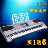 正品美科900电子琴61标准力度键专业成人儿童教学MK900