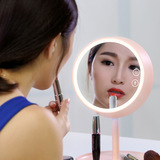 muid化妆镜台灯 LED随身便携可折叠台式梳妆镜子 韩国简约公主镜