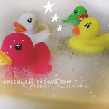 ◤GREEN ZAKKA◢5色装迷你浮水小鸭子 戏水鸭子 宝宝洗澡玩具