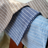 出口日式简条纹餐垫餐巾纯棉桌布餐布厨房茶巾抹布