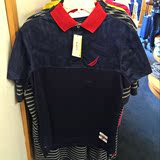 Nautica/诺帝卡男士短袖Polo衫 美国代购直邮正品