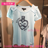 ELAND衣恋2016春款专柜正品代购休闲T恤女EERA62455A