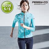 2016Peggy佩极羽网韩国进口新款装羽毛球服正品长裤女款长袖套装