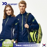 yd李龙大羽毛球服网球服运动服乒乓球服男长袖外套上衣服韩国进口