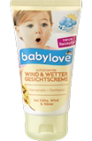 德国原装进口正品保证Babylove金缕梅泛醇杏仁油婴儿防风护肤面霜