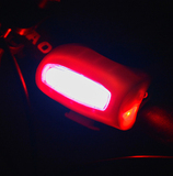 山地自行车前灯尾灯警示灯儿童车灯青蛙灯牛蛙灯LED单车配件