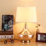 奢华美式欧式台灯卧室床头复古铜简欧新古典中式简约客厅装饰台灯