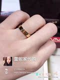 【韩国代购】Cartier卡地亚玫瑰金Love窄版18k螺丝纹戒指B4085200