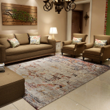 埃及进口地毯 北欧现代简约客厅茶几地毯 美式抽象卧室地毯 可洗