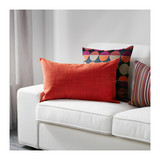 宜家专业代购◆IKEA艾桑达 垫套靠垫套抱枕套40x65厘米灰色橙色