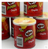 美国进口Pringles品客薯片原味37g办公室膨化休闲食品零食