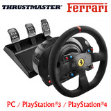 THRUSTMASTER T300法拉利赛车方向盘阿尔坎塔拉版 PC/PS3/PS4通用
