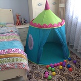 儿童帐篷公主帐篷宝宝房子草莓游戏屋海洋球屋玩具屋防蚊生日礼物