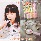 日本学校推荐minimum儿童电动牙刷超软毛小刷头儿童牙刷替换