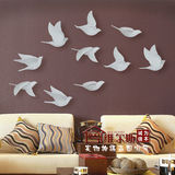 家居壁饰小鸟壁挂创意鸽子背景墙面装饰客厅欧式挂件软装饰品墙贴