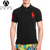 美国代购现货polo ralph lauren男士短袖polo衫 修身3号大马标T恤