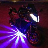 摩托车电动车汽车LED底盘灯改装防追尾激光雾灯装饰灯刹车灯
