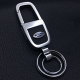 汽车钥匙扣大众雪佛兰福特丰田现代沃尔沃标志斯柯达专用挂件扣链