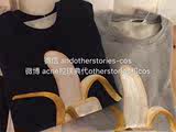 Acne casey banana 香蕉刺绣系列卫衣 限量版本新款 黑白灰瑞典代