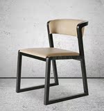 新中式椅子白蜡木实木餐椅酒店咖啡厅配套桌椅宴会椅休闲椅包邮