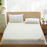 唔爱水星家纺澳洲羊毛床垫加厚榻榻米1.5单人床垫床褥子1.8米双人