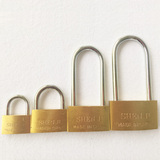门柜门挂锁门锁铜挂锁纯黄铜挂锁门锁全铜长头挂锁小锁头铜挂锁