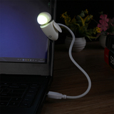 创意机器娃小夜灯USB 太空人电脑键盘灯三档可调触摸小台灯护眼灯