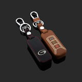 夜光钥匙包广汽传祺3键智能遥控GS5GA3GS4GA6真皮汽车钥匙保护套