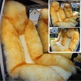 新款澳洲纯羊毛坐垫 冬季毛绒车垫皮毛一体 冬天汽车座垫女士座套