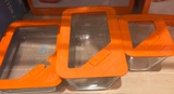 美国康宁pyrex百丽玻璃保鲜碗套装圆形方形保鲜盒玻璃饭盒微波炉