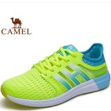 CAMEL/骆驼正品名牌休闲鞋运动鞋跑步鞋女鞋男鞋子透气网面鞋夏季