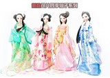 中国可儿娃娃四季仙子古装衣服套装礼盒儿童女孩洋娃娃玩具生日礼