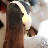 韩版马卡龙电脑耳机头戴式带麦可爱女生手机MP3通用重低音乐耳机