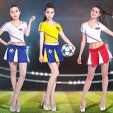 新款欧洲杯足球宝贝性感啦啦队服装啦啦操拉拉队服酒吧ds演出服