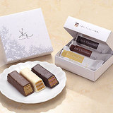 日本进口北海道 白色恋人饼干美冬系列 巧克力威化饼干3枚入