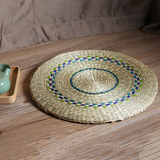 手工草编榻榻米坐垫 日式蒲团 沙发草垫 喝茶垫 夏日清凉垫