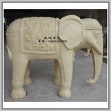 砂岩大象雕塑砂岩浮雕立体壁画欧式罗马柱景观喷水池花盆非洲大象