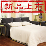 美式地中海田园多功能沙发床双人1.8米可折叠1.5米小户型沙发床