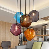 一灯北欧艺术现代创意女娲石吊灯餐厅咖啡厅服装店橱窗装饰玻璃灯