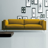 现代简约北欧爱依瑞斯羽绒客厅沙发三人位布艺小户型沙发创意沙发