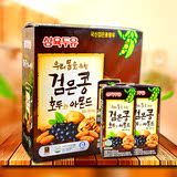 韩国进口三育黑豆扁桃仁核桃豆奶190ml*12罐黑豆豆乳豆浆饮料组合