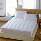 1 1.2 1.5 1.8m米床白色素色夹棉席梦思保护套床垫套床罩床笠单件