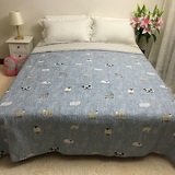 特价韩国外贸全棉纯棉水洗绗缝床盖床单床垫夏凉被空调被床上用品