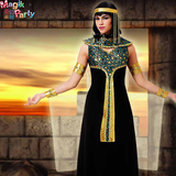 新年COSPLAY服装摄影服饰演出服派对聚会角色扮演古埃及皇后裙