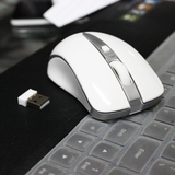 讯拓 无线鼠标 笔记本台式电脑无限鼠标省电正品游戏可爱白色