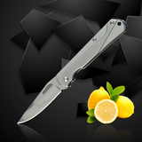 日美不锈钢水果刀可折叠式刀具随身钥匙扣小刀锋利精品正品