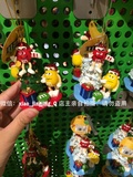 上海M&M World代购 MM豆巧克力豆圣诞节M豆挂饰圣诞树挂件吊饰